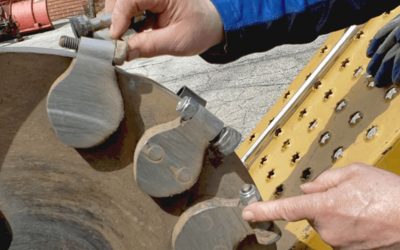 How to Sharpen Stump Grinding Teeth With a Drill Press